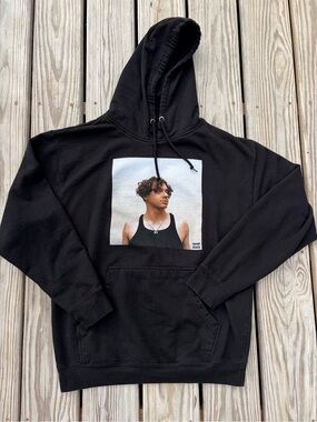 Jack Harlow Black Hoodie Size Large Confetti Louisville Ky Bullitt County
